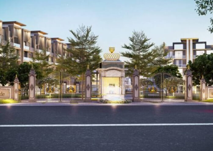 Kumar Plumeria luxury apartment tower with modern design